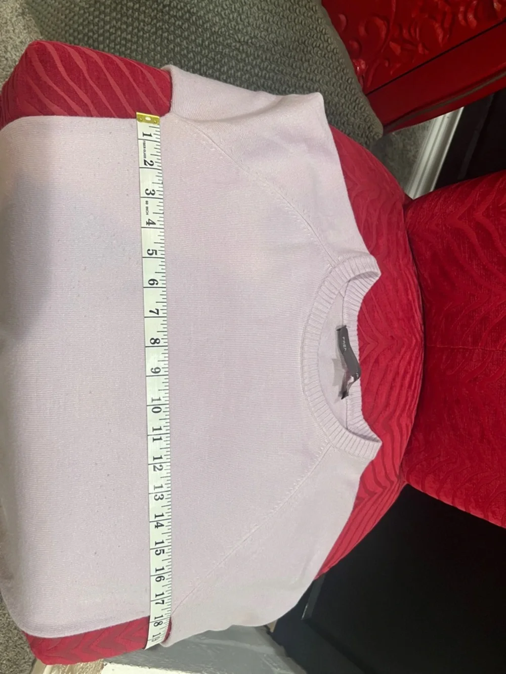 French Connection Light Lavender Crewneck Sweater - Picture 5 of 7